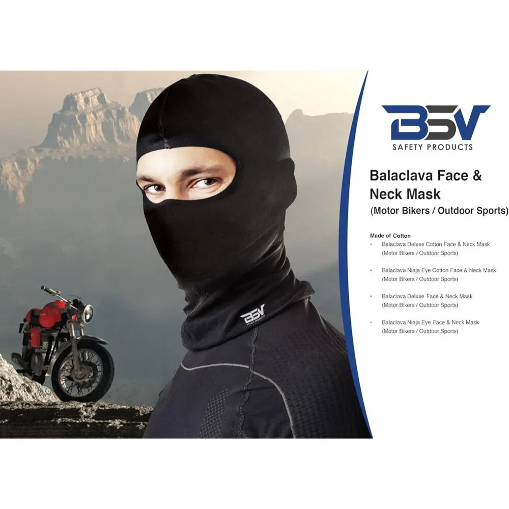 Cotton Balaclava Face Mask All Season Outdoor Ski Snow Motorcycling Cycling